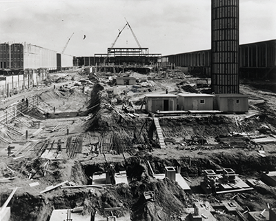 University at Albany Construction 1966