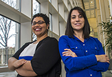 UAlbany professors Sami Schalk and Andrea Lang 