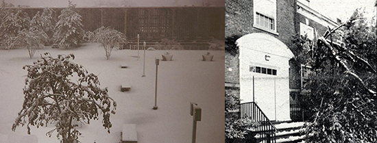 Throwback Thursday Freak Storm University at AlbanySUNY