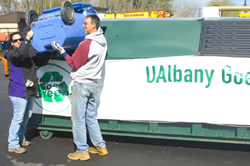 Recycling on campus