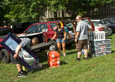 Move-in Day at UAlbany