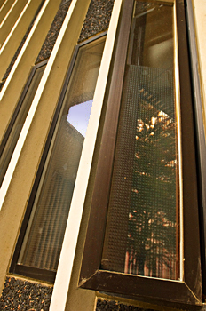 Residence hall windows