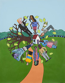 Exhibition of paintings by Lamar Peterson