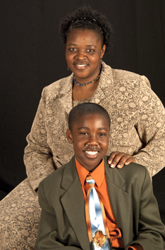 LaKe'Sha Bowen is working toward a better life for her son, Chyim.