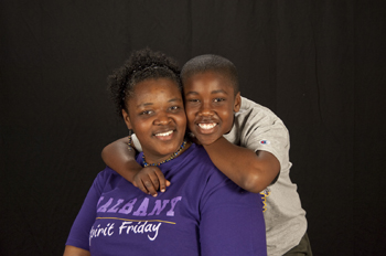 LaKe'Sha Bowen and her son, Chyim