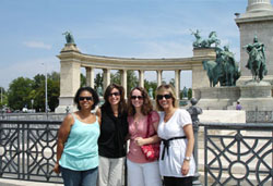 UAlbany MBA students went to Budapest, Hungary, last year.