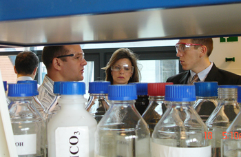 UAlbany students toured businesses in Budapest last summer.