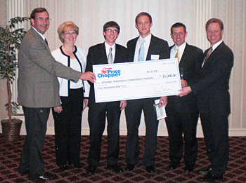 From left, Mark Chandler, Linda Krzykowski, Andy Cuthbert, Mark Adams, James McGaughan, and Jerry Golub.    