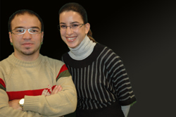 Brother and sister George and Hanine Hajnasr, graduates of UAlbany's School of Business