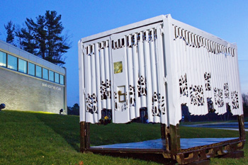 Sculpture by artist Cal Lane