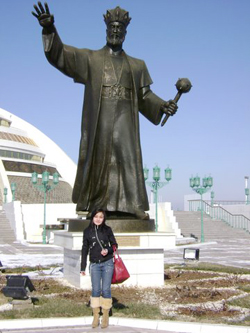 School of Public Health student  abroad.