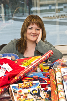 Lisa Taylor, who volunteers with Soldiers' Angels