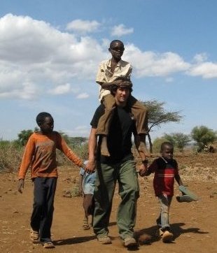 UAlbany MBA student Danny Bocanegra in Africa