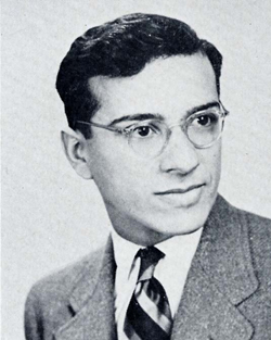 UAlbany Alumnus Dr. Frank J. Filippone, 1941 yearbook photo