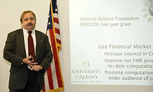 Professor George Berg heads a multidisciplinary team