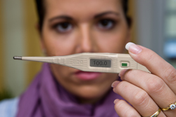 Sudden fever is a symptom of H1N1 flu