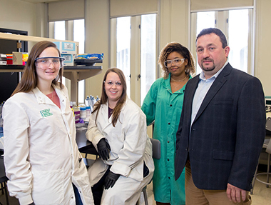 Halamek's research lab.