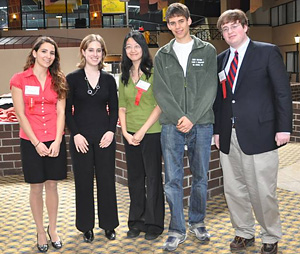 Junior Science and Humanities Symposium presenters