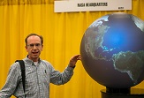 DAES Professor Paul Roundy at the American Meteorological Society annual meeting in Austin, Texas.