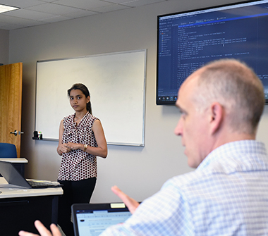 Rutuja Shah and Derek Werthmuller, CTG UAlbany