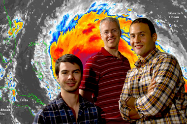 UAlbany's Chris Thorncroft and doctoral students