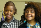 Two UAlbany CSTEP students smile for the camera