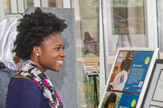 A UAlbany student at Connect-to-Community Week