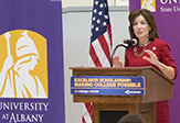 Kathy Hochul at UAlbany