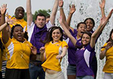 UAlbany Class of 2018 jumps for joy at orientation