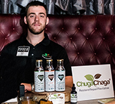 Adam Kaiser with ChugaChaga Tree Tea