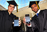 UAlbany recently unveiled its first official mobile application under the leadership of two computer science majors – Shivam Parikh and Matthew Gilliland. 