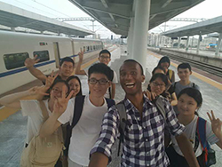 Graduate student Wayne Lawrence.