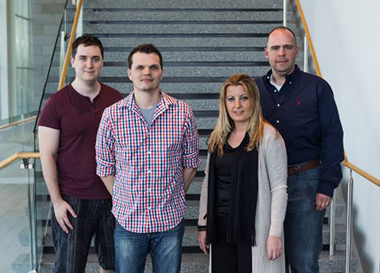 Weekend MBA Students: Joe Rossi, Casey Weig, Ami Kokoneci, and Jason Leszczynski