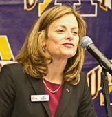 Key Bank's Jill August, Vice President of Global Treasury Management for Key Bank’s Capital Region District 