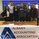 Group photo of the Albany Accounting Association.