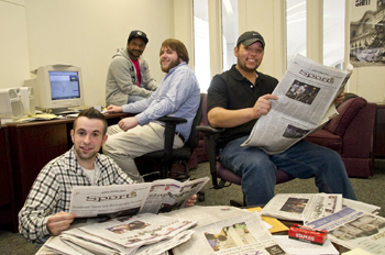 Student journalists of the Albany Student Press