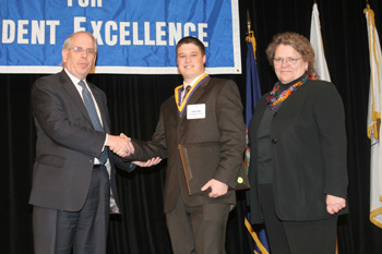 UAlbany graduate student Jacob Crawford, '09