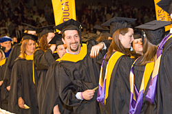 UAlbany-SUNY soon-to-be graduates at commencement