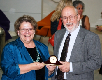 Provost Susan D. Phillips and CTG's Anthony Cresswell