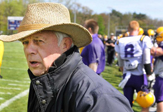 UAlbany football coach Bob Ford