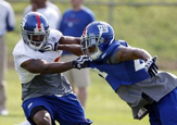 N.Y. Giants practice at UAlbany