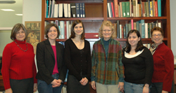 Faculty and students attended the awards ceremony. 