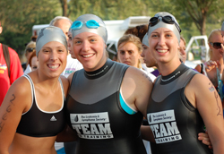 From left, Alyssa Kouzan, Jody Lewin, and Tiffany Fazzone.