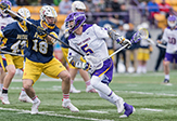 UAlbany lacrosse player Connor Fields
