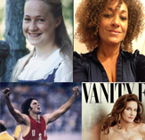Rachel Dolezal; Caitlyn (formerly Bruce) Jenner