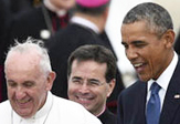 Pope Francis and President Obama