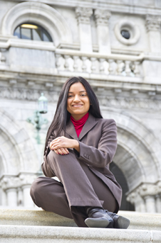 UAlbany Grad Student Abby Ramsarran