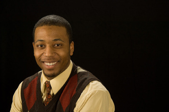 Pre-Optometry Club President Robert Register. 