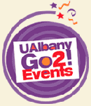UAlbany Go2!Events logo