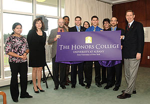 The Honors College will begin in Fall 2006 and will offer opportunities to work closely with distinguished faculty.